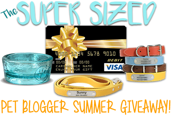 The Super Sized Pet Blogger Summer Giveaway Image