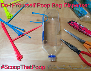  Make a Community Poop Bag Share Station, Help Neighbors Remember To #ScoopThatPoop 