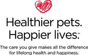 Healthier pets. Happier lives. #GetHealthyHappy