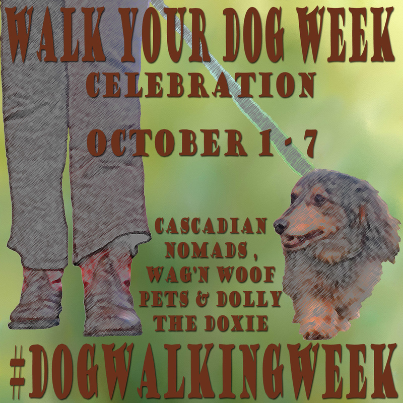 Walk Your Dog Week Celebration Badge