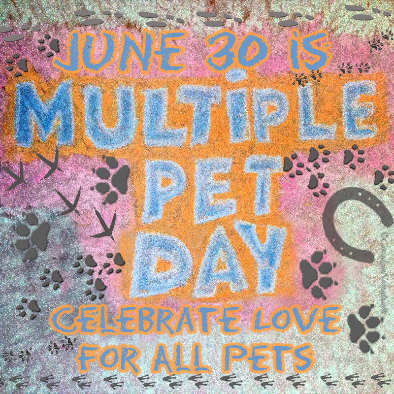 Multiple Pet Day Badge