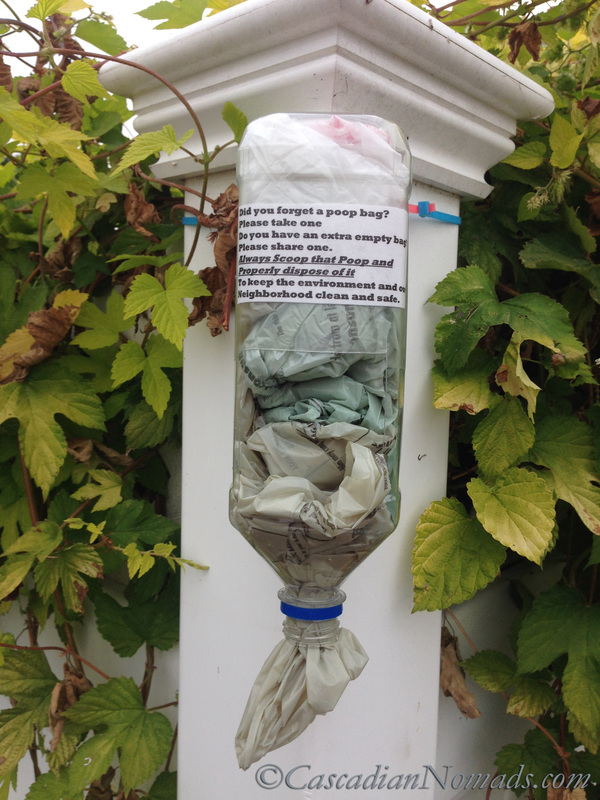 Homemade Poop Bag Dispenser Successes: Help Neighbors Remember To #ScoopThatPoop