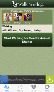 Dog Walking Apps For A Cause Review: WoofTrax Walk For A Dog