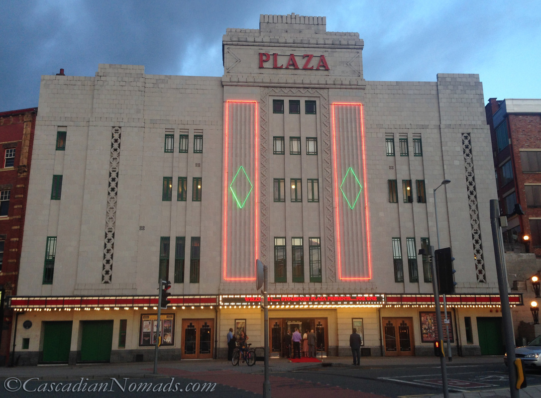 Art deco architecture at it's finest: The Plaza Stockport , England, United Kingdom.