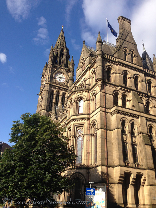 Manchester Town Hall, Albert Square, Manchester, England, United Kingdom.